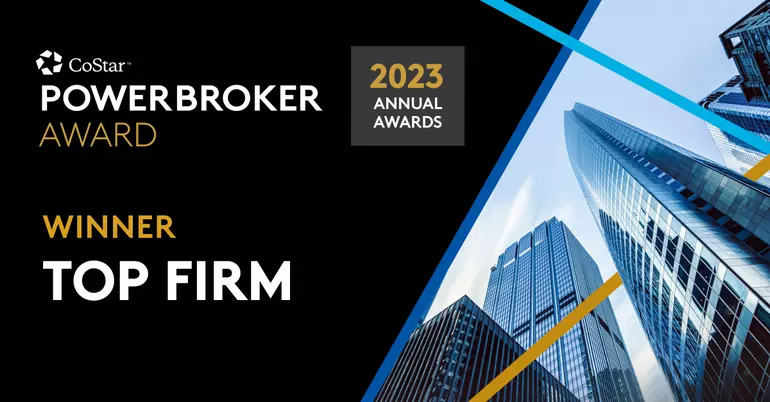 CoStar Power Broker Annual Awards Top Firm Winner