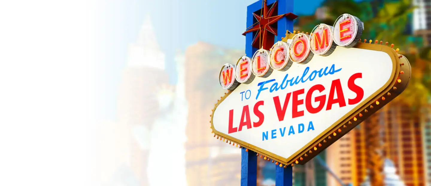 image of the welcome to las vegas sign for the las vegas icsc event