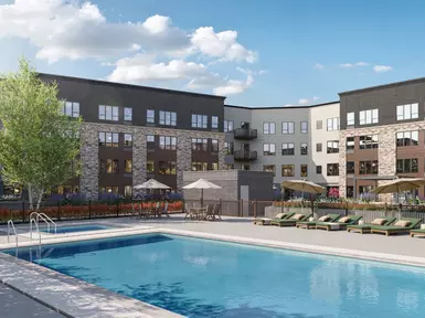newly built 250-unit multifamily property