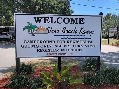Vero Beach Kamp Sebastian, Florid