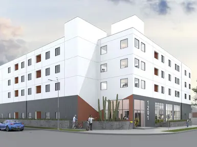 mid-rise apartment community