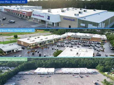 Gulf Coast Shopping Center Portfolio of 3