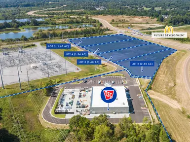 Tractor Supply + Vacant Land