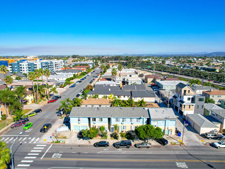 9-unit garden-style multifamily property