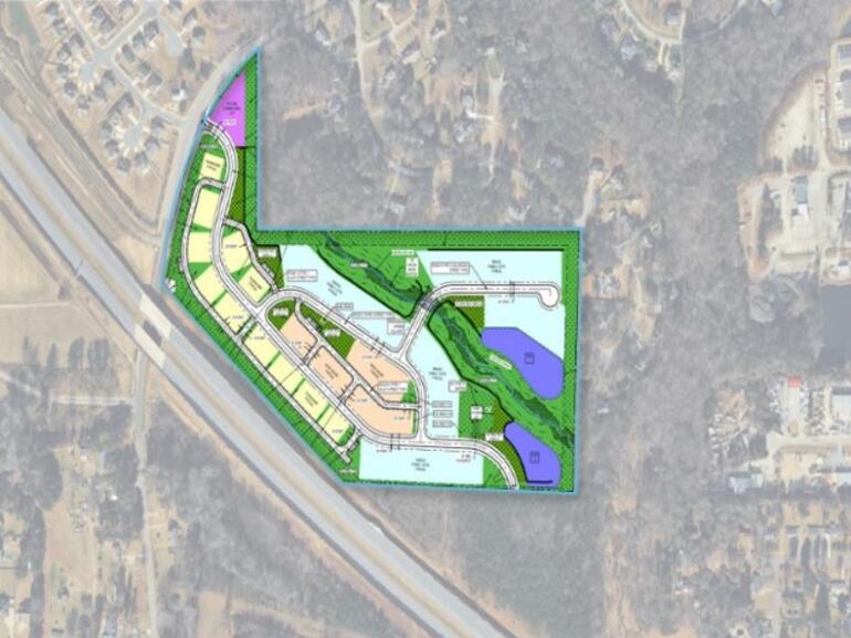 35.3-acre development tract in Fuquay Varina, NC