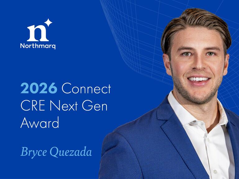 Bryce Quezada Connect CRE Next Gen award honoree