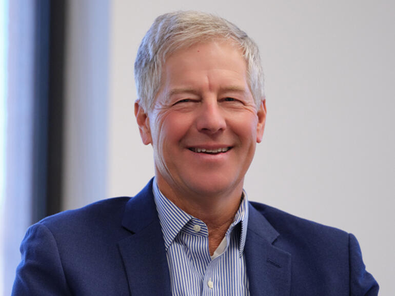 Jeffrey Weidell smiles at a camera. Weidell was sworn in as MBA vice chairman on Oct. 12