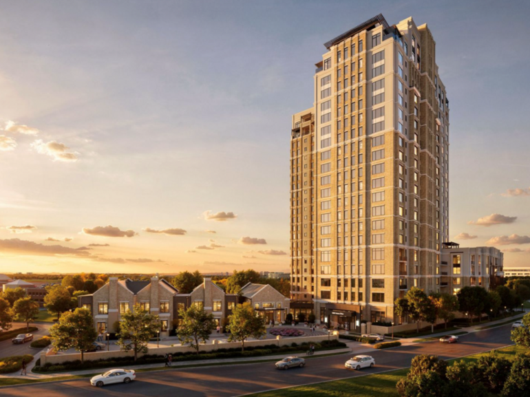high rise multifamily community