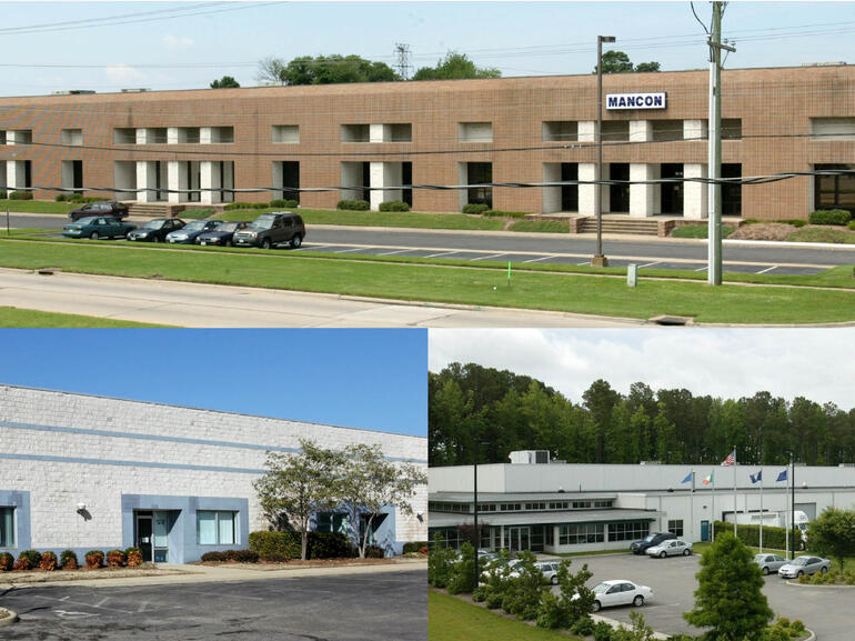 3-property industrial portfolio