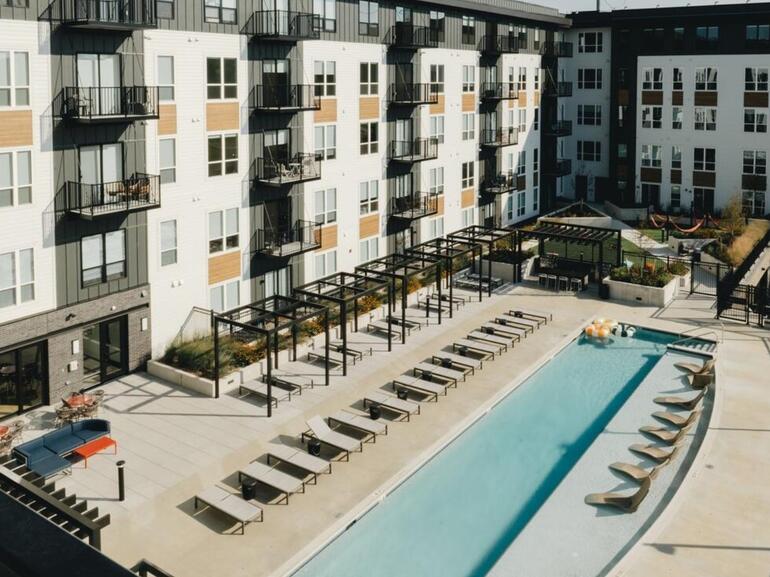 191-unit market-rate mid-rise apartments.