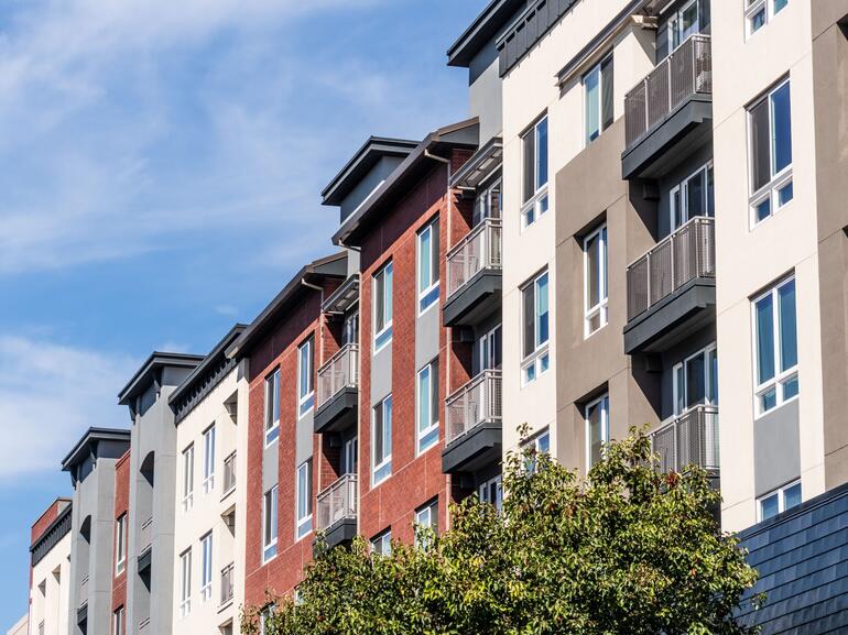 Multifamily apartment building