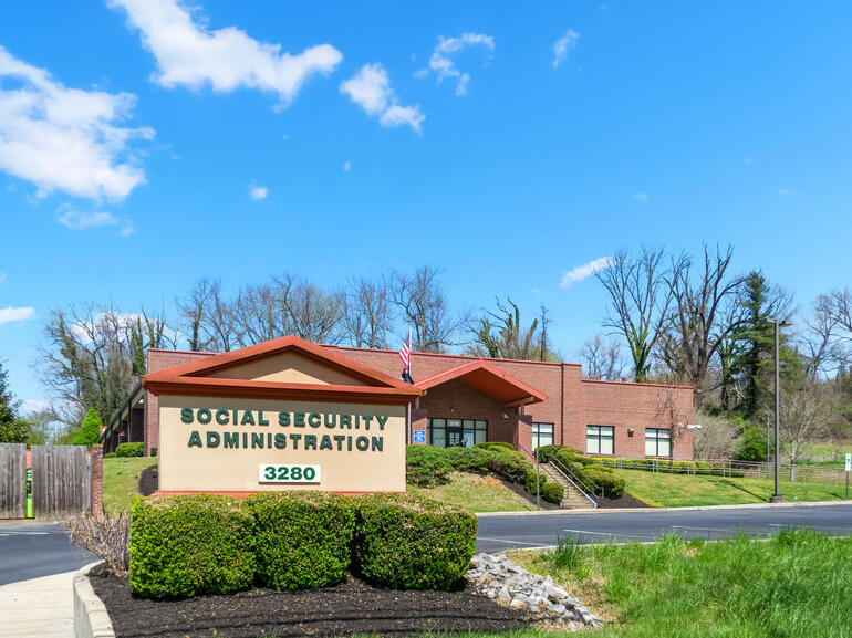 Image of Social Security Administration office building