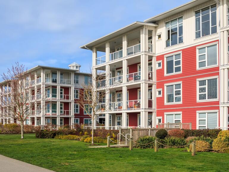 Affordable housing apartment complex