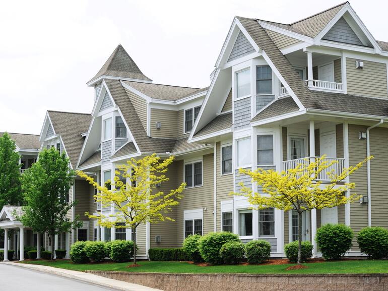 Multifamily apartment building