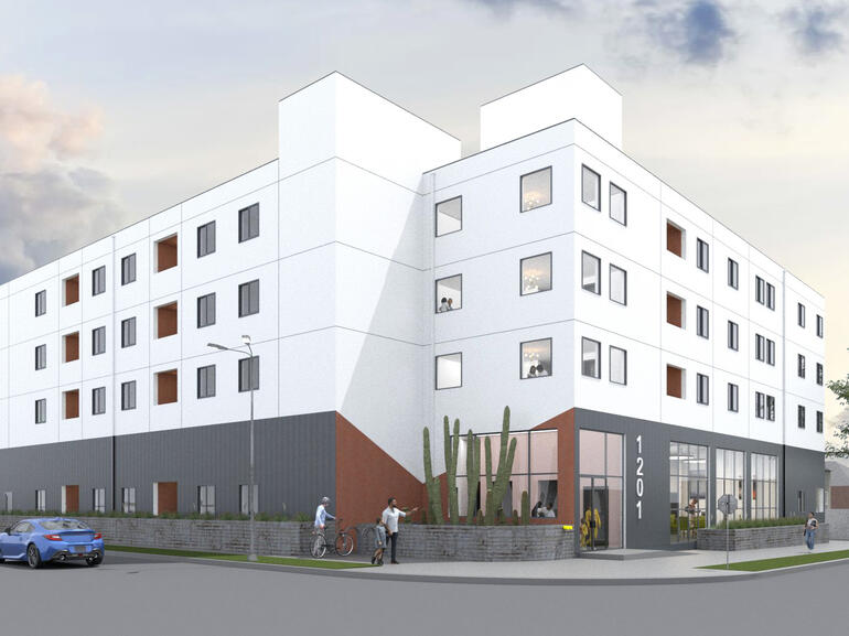 mid-rise apartment community