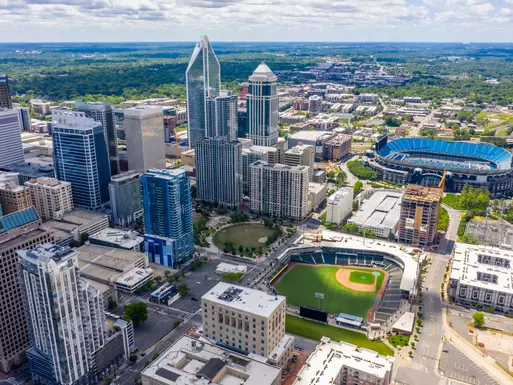 Skyline image of Charlotte