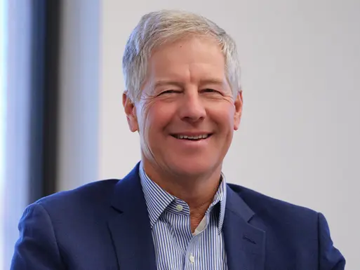 Jeffrey Weidell smiles at a camera. Weidell was sworn in as MBA vice chairman on Oct. 12