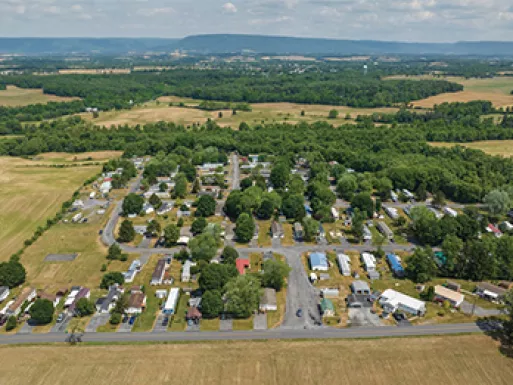 Big Spring Terrace, a 159-lot manufactured housing community in Pennsylvania