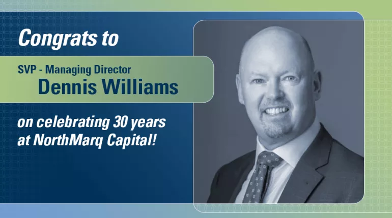 Congrats to Dennis Williams on celebrating 30 years with the company!
