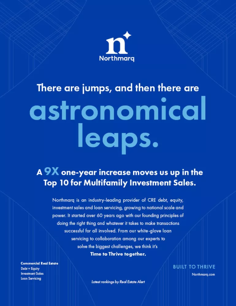 Image of advertisement: There are jumps, and then there are astronomical leaps. 